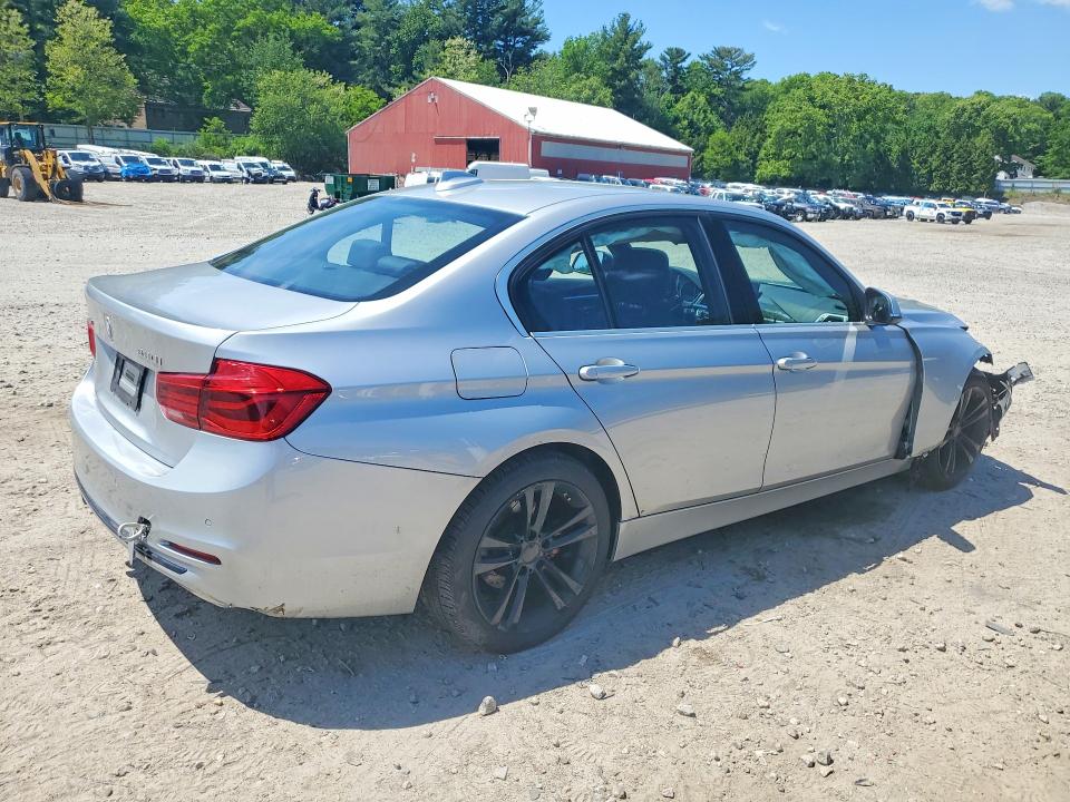 2018 BMW 3er VIN WBA8D9G5XJNU71510 COPART salvage auction — FRONT END, Ma - Cert Of Title-Salvage, sold $3,350 on 2026-08-13 (photo 3)