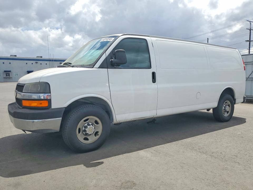 2013 Chevrolet Express 3500 VIN 1GCZGUCA6D1182480 COPART salvage auction — MINOR DENT/SCRATCHES, Ca - Salvage Certificate, sold $1,000 on 2026-07-08 (photo 1)