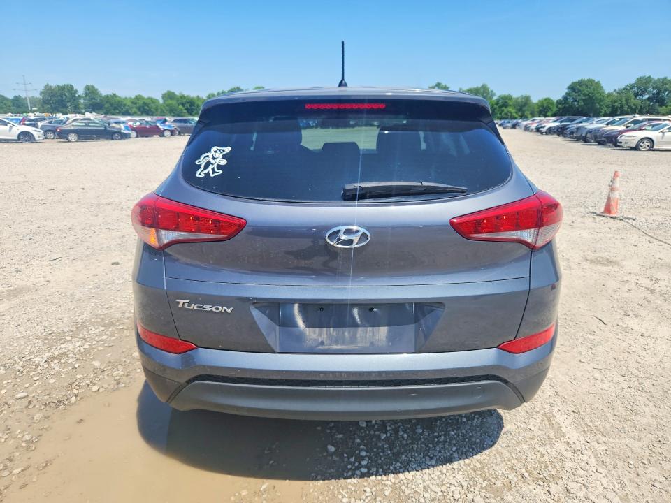 2018 Hyundai VIN KM8J23A45JU691615 COPART salvage auction — MINOR DENT/SCRATCHES, Fl - Certificate Of Title (P), sold $925 on 2026-07-24 (photo 6)