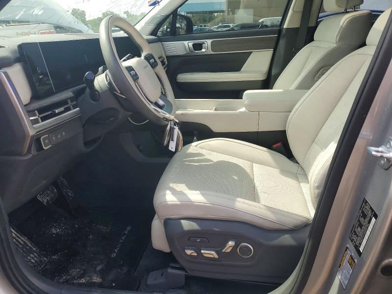 2025 Hyundai Santa fe VIN 5NMP54G10SH037106 COPART salvage auction — FRONT END, Mo - Salvage Certificate Of Title, sold $13,200 on 2026-07-30 (photo 7)