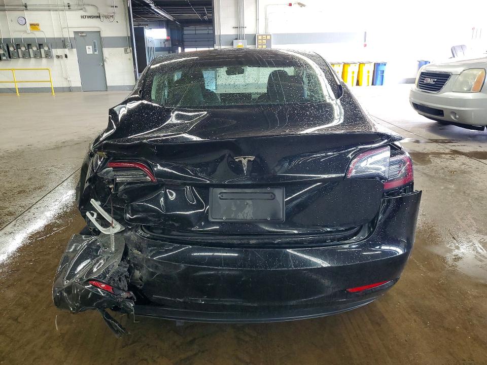 2023 Tesla Model 3 VIN 5YJ3E1EAXPF451826 COPART salvage auction — REAR END, Il - Salvage Certificate, sold $3,800 on 2026-07-08 (photo 6)