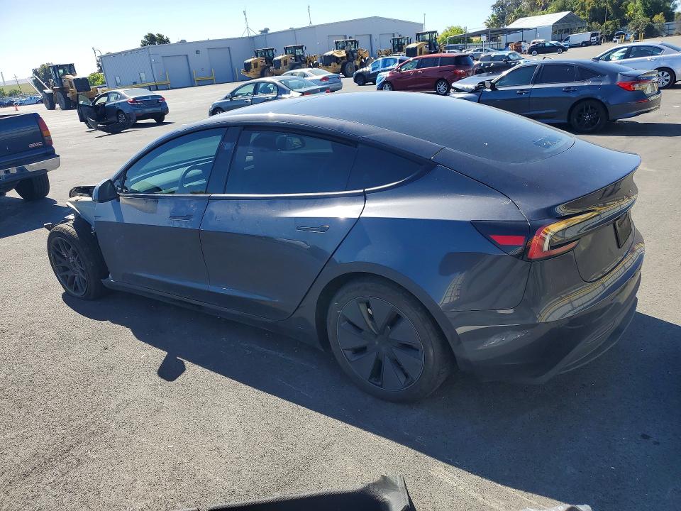 2024 Tesla Model 3 VIN 5YJ3E1EA8RF862158 COPART salvage auction — FRONT END, Ca - Salvage Certificate, sold $10,900 on 2026-07-20 (photo 2)