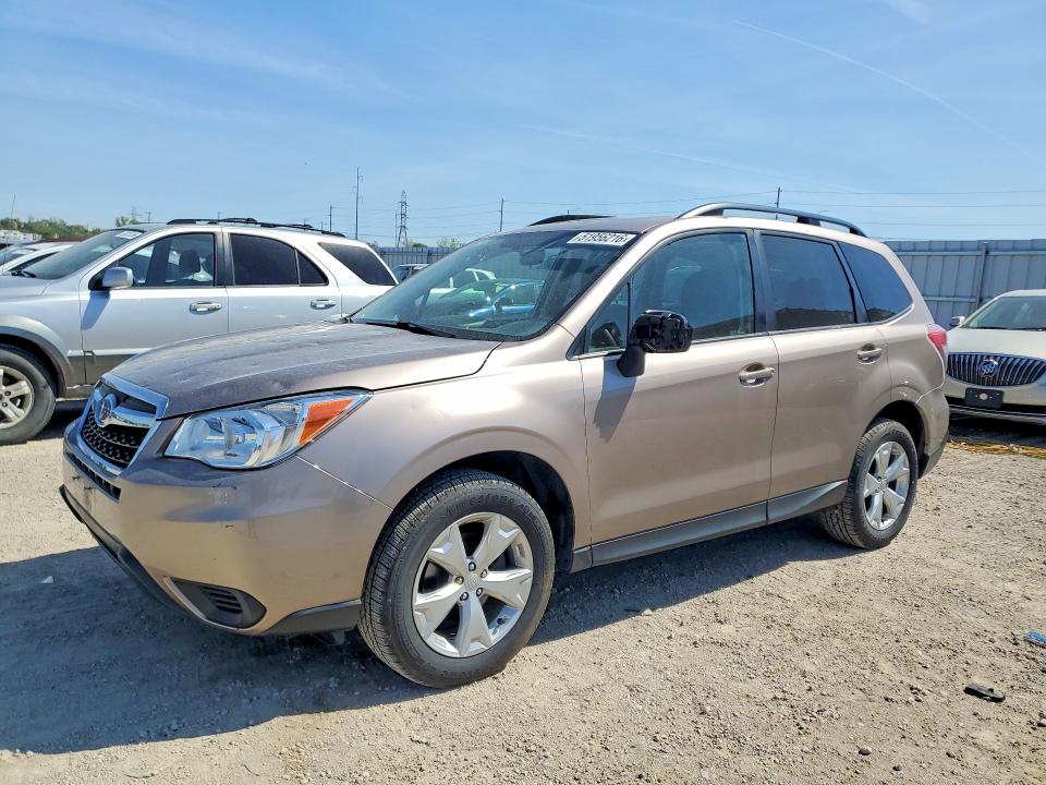 2016 Subaru VIN JF2SJADC9GH553257 COPART salvage auction — HAIL, Ia - Cert Of Title-Salvage Title, sold $1,050 on 2026-07-22 (photo 1)