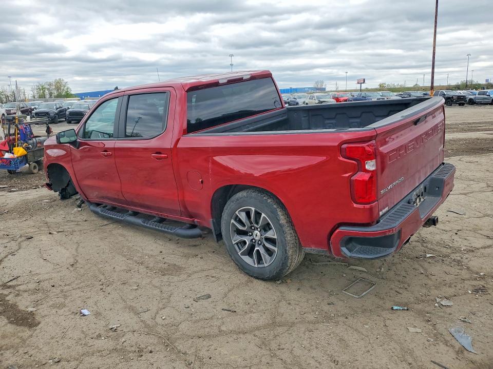 2021 Chevrolet Silverado VIN 3GCUYEED2MG433002 COPART salvage auction — FRONT END, MI - CERTIFICATE OF TITLE, sold $10,000 on 2026-07-31 (photo 2)