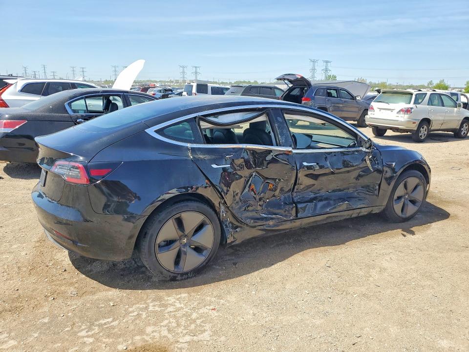 2019 Tesla Model 3 VIN 5YJ3E1EA1KF395364 COPART salvage auction — SIDE, IL - SALVAGE CERTIFICATE, sold $775 on 2026-07-28 (photo 3)