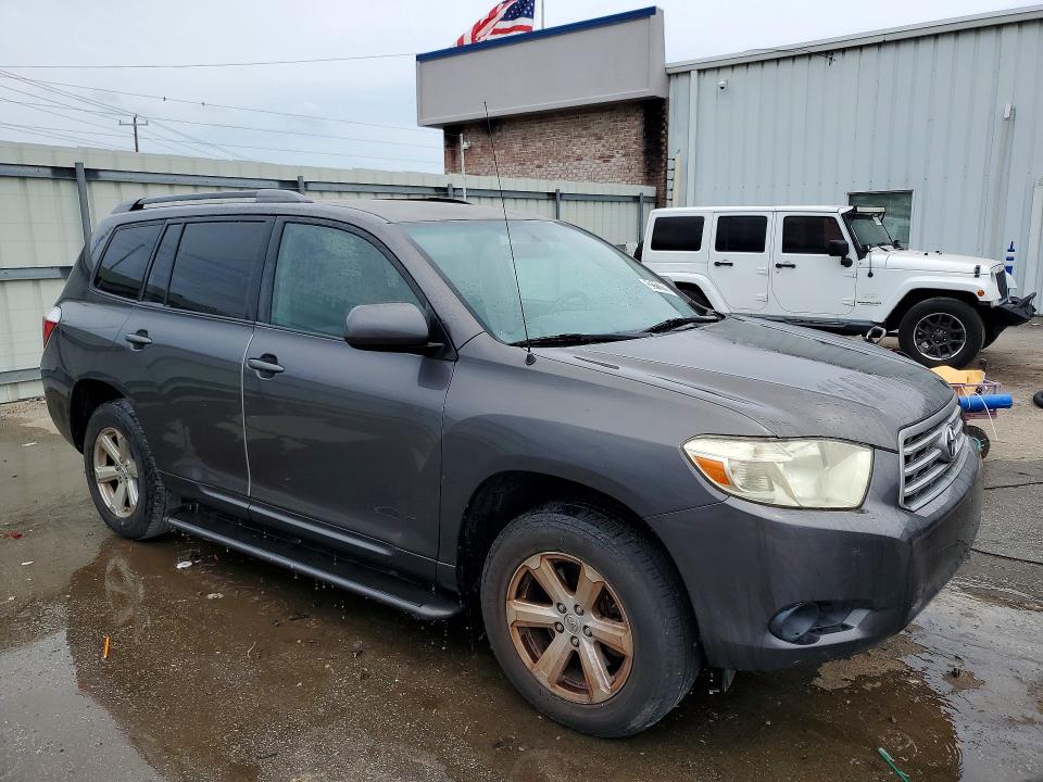 2009 Toyota Highlander VIN JTEDA41A492006328 COPART salvage auction — NORMAL WEAR, Al - Certificate Of Title, sold $3,300 on 2026-07-02 (photo 4)