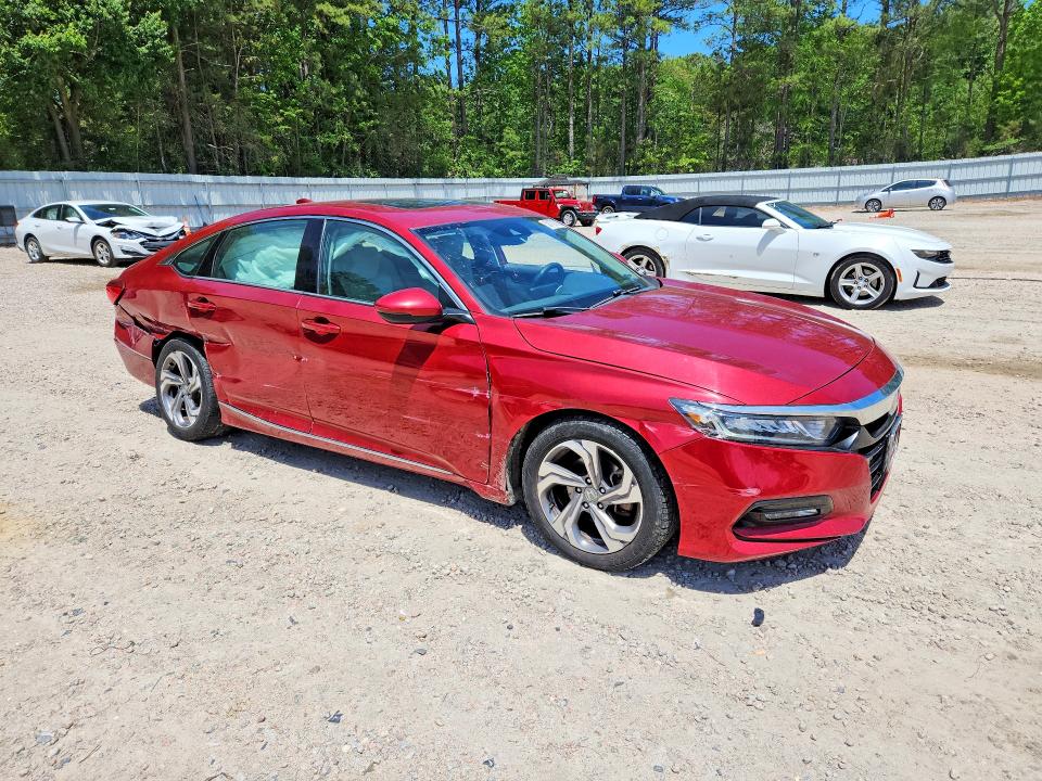 2018 Honda Accord VIN 1HGCV1F69JA048075 COPART salvage auction — REAR END, Nc - Salvage Certificate Of Title, sold $5,900 on 2026-07-03 (photo 4)