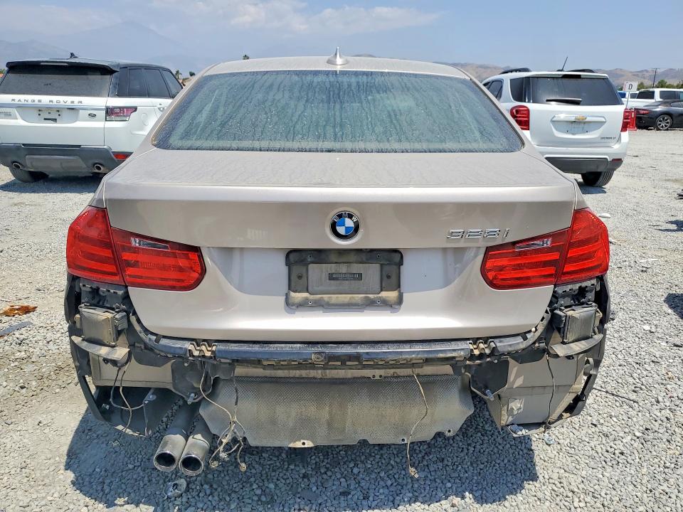 2015 BMW 3 series VIN WBA3C1C54FP854195 COPART salvage auction — FRONT END, CA - SALVAGE CERTIFICATE, sold $775 on 2026-07-08 (photo 6)