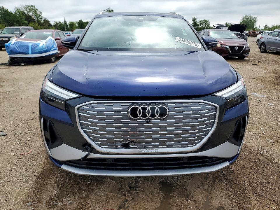 2023 Audi Q4 e-tron VIN WA1L2BFZ3PP035586 COPART salvage auction — REAR END, Il - Salvage Certificate, sold $12,500 on 2026-07-30 (photo 5)