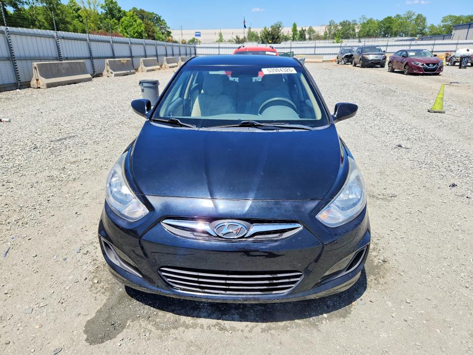 2014 Hyundai Accent VIN KMHCT4AE0EU767039 COPART salvage auction — UNDERCARRIAGE, Sc - Cert Of Title-Salvage, sold $725 on 2026-07-20 (photo 5)