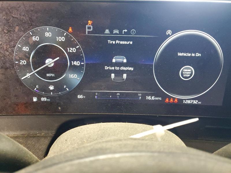 2023 Kia Sportage VIN 5XYK53AF0PG045829 COPART salvage auction — HAIL, Il - Salvage Certificate, sold $7,200 on 2026-07-14 (photo 9)