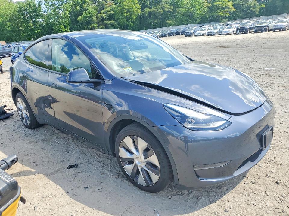 2023 Tesla Model y VIN 7SAYGDEE1PF865889 COPART salvage auction — FRONT END, MA - CERT OF TITLE-SALVAGE, sold $6,700 on 2026-07-23 (photo 4)