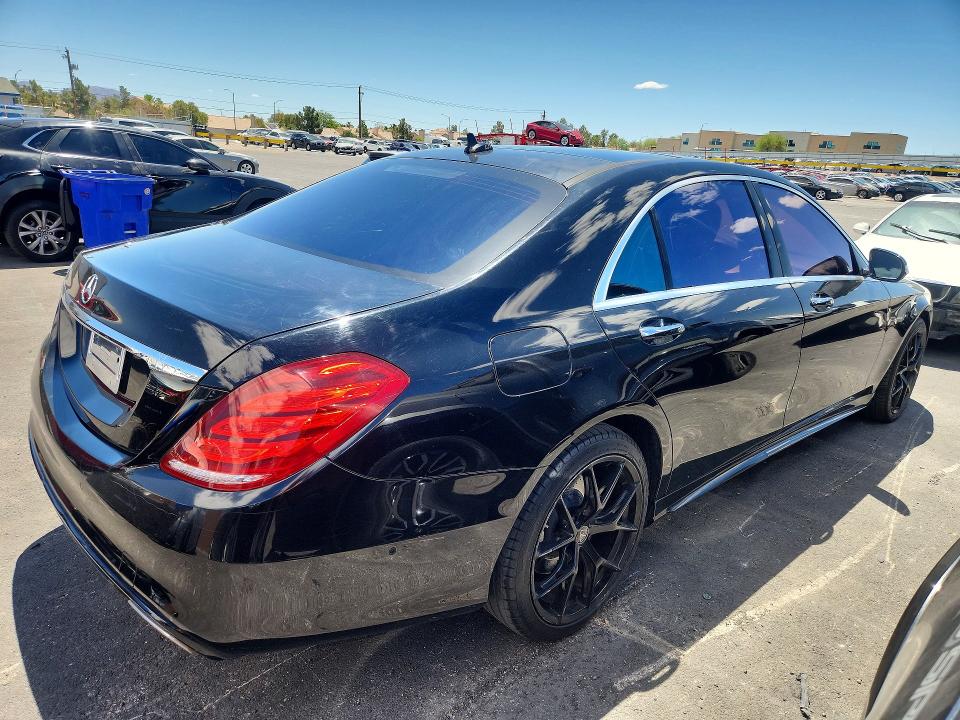 2015 Mercedes-benz S-klasse VIN WDDUG8CB6FA116305 COPART salvage auction — SIDE, Nv - Certificate Of Title, sold $7,600 on 2026-07-06 (photo 3)