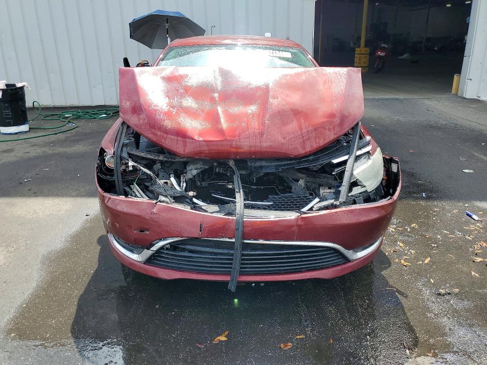 2016 Chrysler 200 VIN 1C3CCCAB0GN133249 COPART salvage auction — FRONT END, Fl - Certificate Of Title, sold $60 on 2026-07-02 (photo 5)
