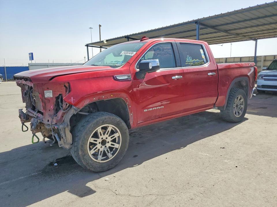 2021 Gmc SIERRA VIN 3GTU9DED4MG304816 COPART salvage auction — FRONT END, Tx - Salvage Vehicle Title, sold $3,200 on 2026-07-24 (photo 1)