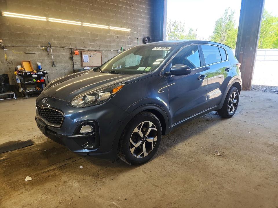 2020 Kia Sportage VIN KNDPMCAC2L7731098 COPART salvage auction — SIDE, Ny - Mv-907A Salvage Certificate, sold $1,800 on 2026-07-27 (photo 1)