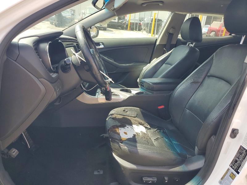 2014 Kia VIN 5XXGR4A69EG262667 COPART salvage auction — FRONT END, Ca - Salvage Certificate, sold $950 on 2026-07-02 (photo 7)