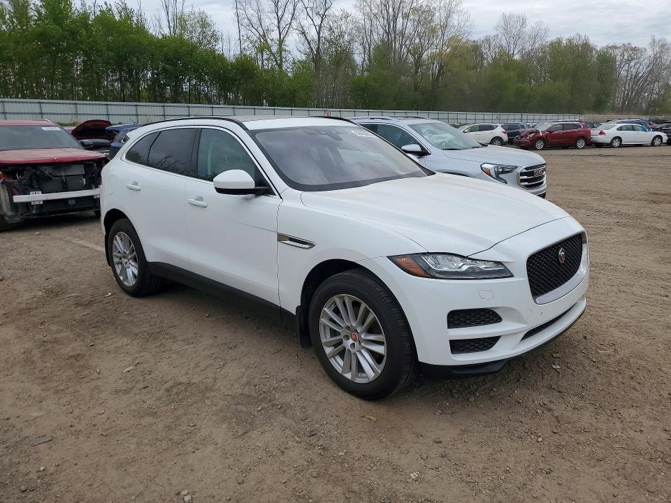 2018 Jaguar F-pace VIN SADCK2FN8JA281258 COPART salvage auction — NORMAL WEAR, Pa - Dealer Only Clean Title (P), sold $3,700 on 2026-07-27 (photo 4)