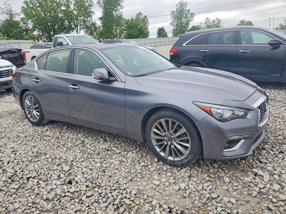 2018 Infiniti Q50 VIN JN1EV7AR4JM433914 COPART salvage auction — MECHANICAL, Mi - Dealer Only Clean Title, sold $2,200 on 2026-07-09 (photo 4)