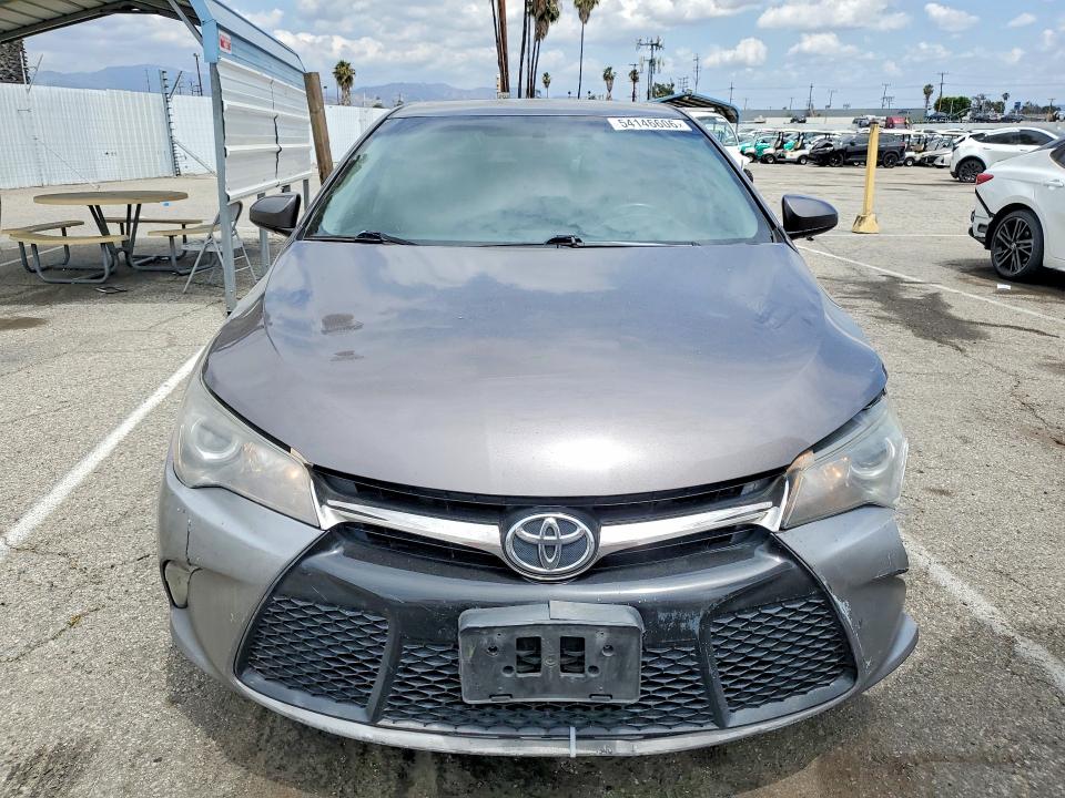 2017 Toyota Camry VIN 4T1BF1FKXHU376677 COPART salvage auction — FRONT END, Ca - Salvage Certificate, sold $2,150 on 2026-07-02 (photo 5)