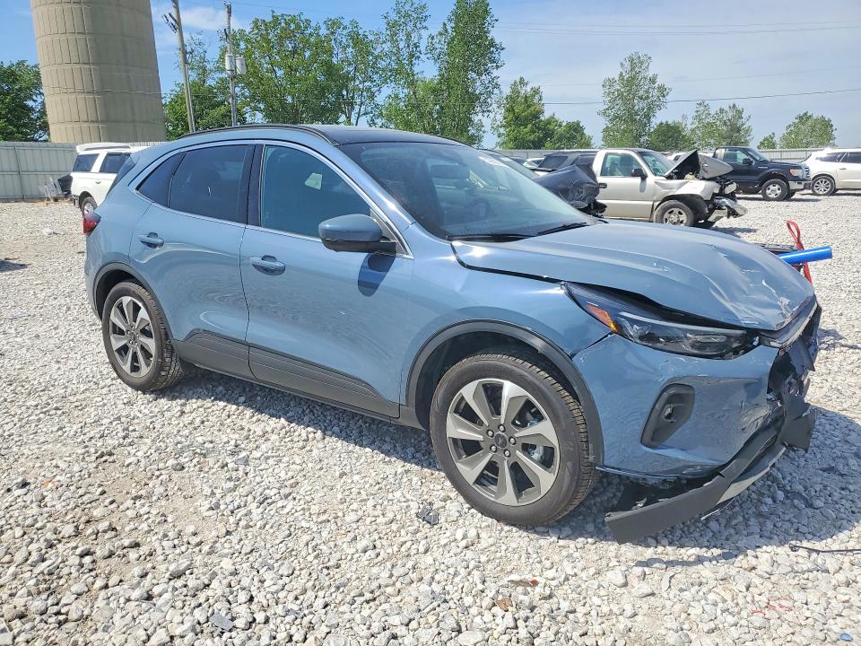 2025 Ford Escape VIN 1FMCU9JA9SUB08735 COPART salvage auction — FRONT END, Mi - Certificate Of Title, sold $9,100 on 2026-07-23 (photo 4)