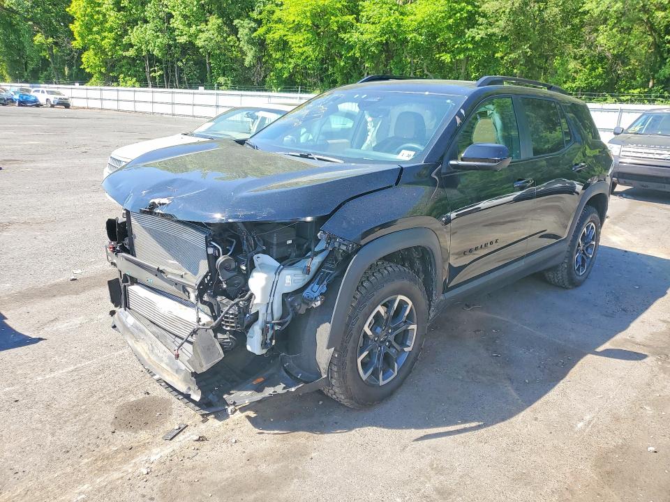 2025 Chevrolet Equinox VIN 3GNAXSEG1SL191281 COPART salvage auction — FRONT END, Nj - Cert Of Title-Salvage, sold $10,200 on 2026-07-30 (photo 1)