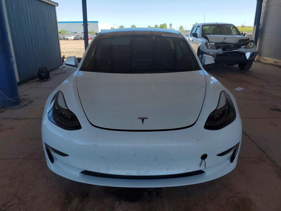 2022 Tesla VIN 5YJ3E1EB0NF160239 COPART salvage auction — REAR END, Az - Cert Of Title - Salvage, sold $6,900 on 2026-07-23 (photo 5)