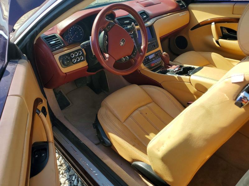 2008 Maserati Granturismo VIN ZAMGJ45A480036379 COPART salvage auction — MINOR DENT/SCRATCHES, Oh - Certificate Of Title (P), sold $5,900 on 2026-07-07 (photo 8)