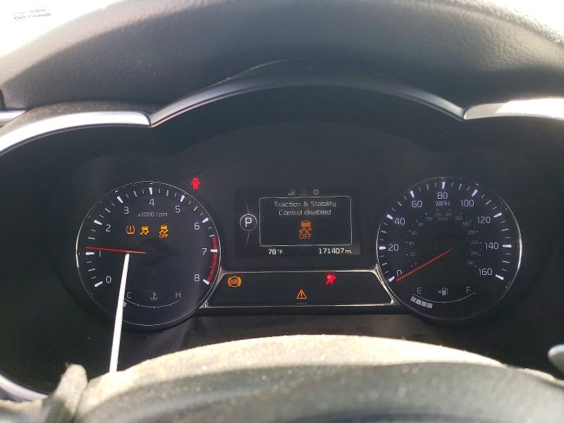 2015 Kia VIN 5XXGR4A63FG393188 COPART salvage auction — FRONT END, Il - Salvage Certificate, sold $425 on 2026-07-06 (photo 9)