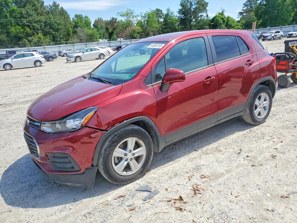 2021 Chevrolet VIN KL7CJKSBXMB339120 COPART salvage auction — FRONT END, Va - Cert Of Title - Salvage, sold $2,550 on 2026-07-28 (photo 1)