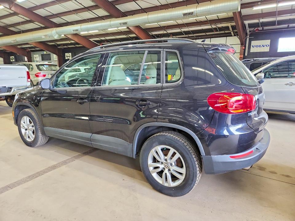 2017 Volkswagen Tiguan VIN WVGBV7AXXHK000324 COPART salvage auction — MINOR DENT/SCRATCHES, Va - Certificate Of Title, sold $4,100 on 2026-07-27 (photo 2)