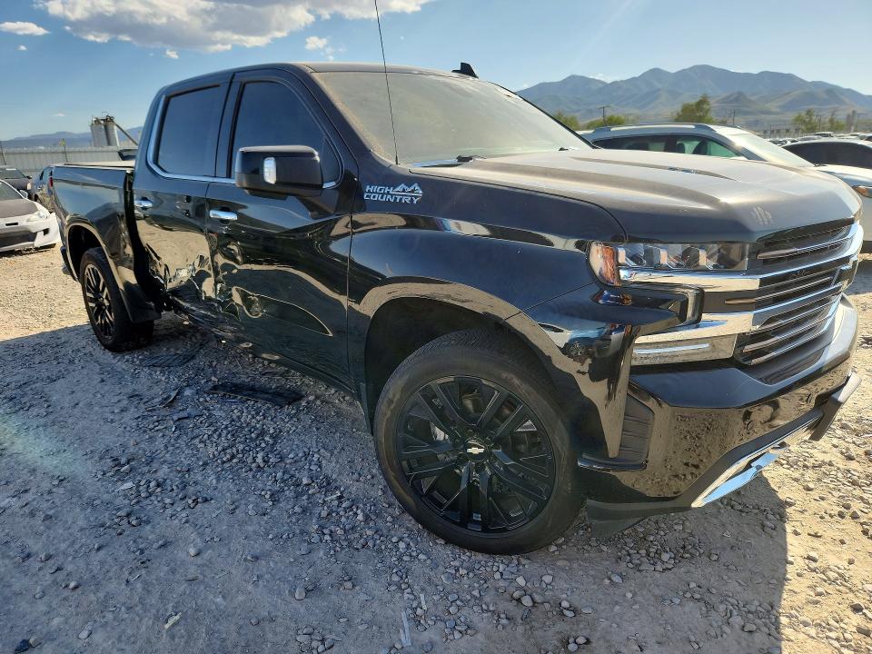 2021 Chevrolet Silverado VIN 1GCUYHEL8MZ151018 COPART salvage auction — SIDE, CO - SALVAGE TITLE, sold $25,500 on 2026-07-09 (photo 4)