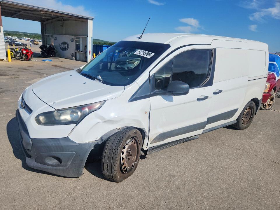 2014 Ford Transit connect VIN NM0LS7E72E1140863 COPART salvage auction — FRONT END, Tx - Bonded Title - Salvage, sold $725 on 2026-07-02 (photo 1)