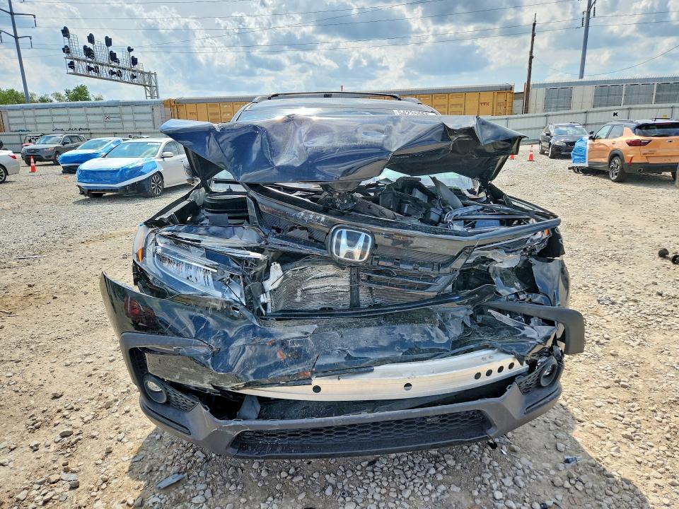 2022 Honda Pilot VIN 5FNYF6H77NB055110 COPART salvage auction — FRONT END, Oh - Cert Of Title-Salvage, sold $7,700 on 2026-07-24 (photo 5)