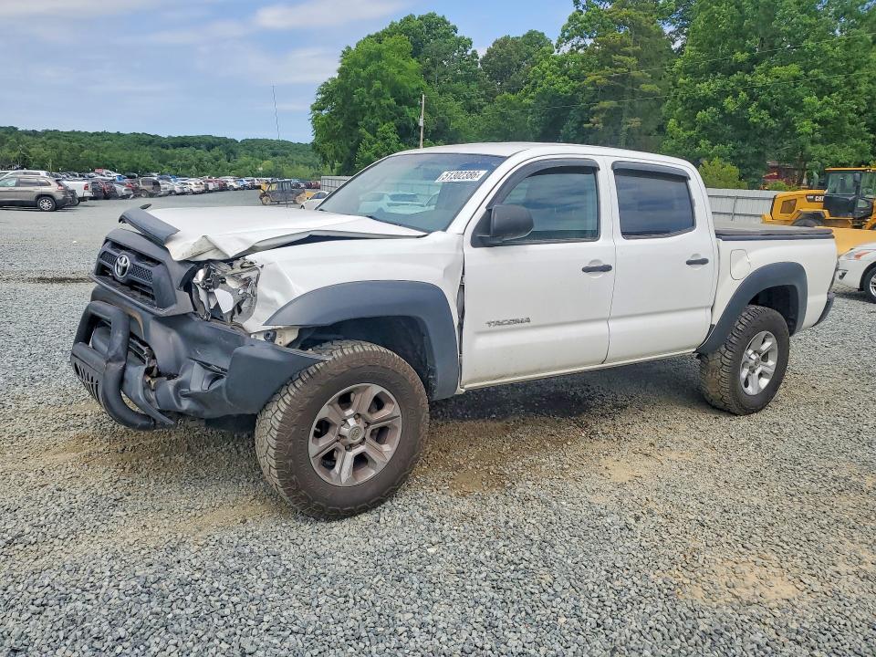 2015 Toyota Tacoma VIN 5TFJX4GN7FX037992 COPART salvage auction — FRONT END, NC - SALVAGE CERTIFICATE OF TITLE, sold $7,800 on 2026-07-09 (photo 1)