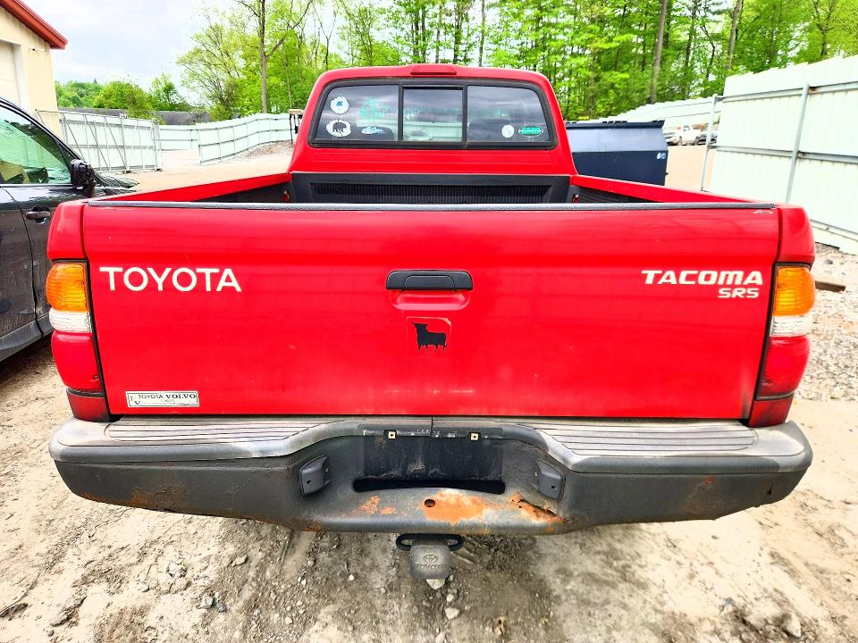 2002 Toyota Tacoma VIN 5TEWM72N02Z059858 COPART salvage auction — FRONT END, Vt - Cert Of Title-Salvage Vehicle, sold $675 on 2026-07-06 (photo 6)