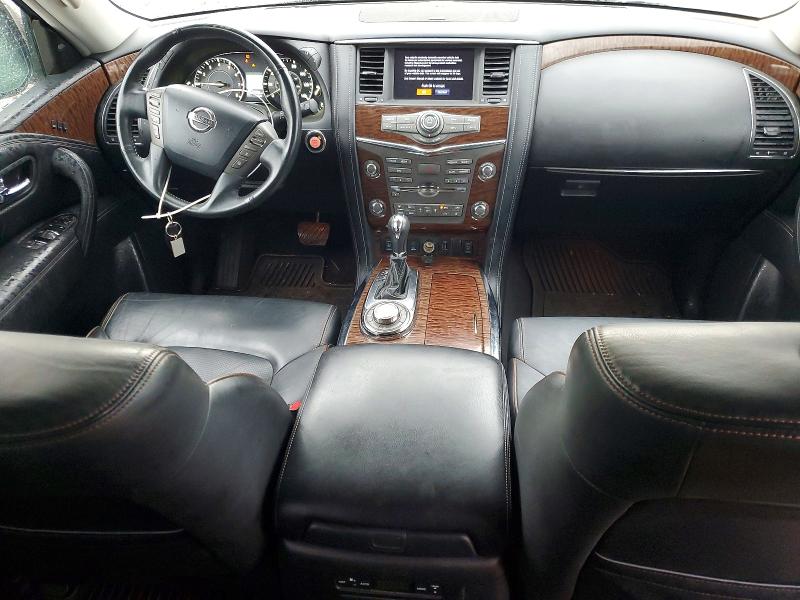 2018 Nissan Armada VIN JN8AY2NC3J9553397 COPART salvage auction — FRONT END, Ar - Cert Of Title-Salvage, sold $8,800 on 2026-07-20 (photo 8)