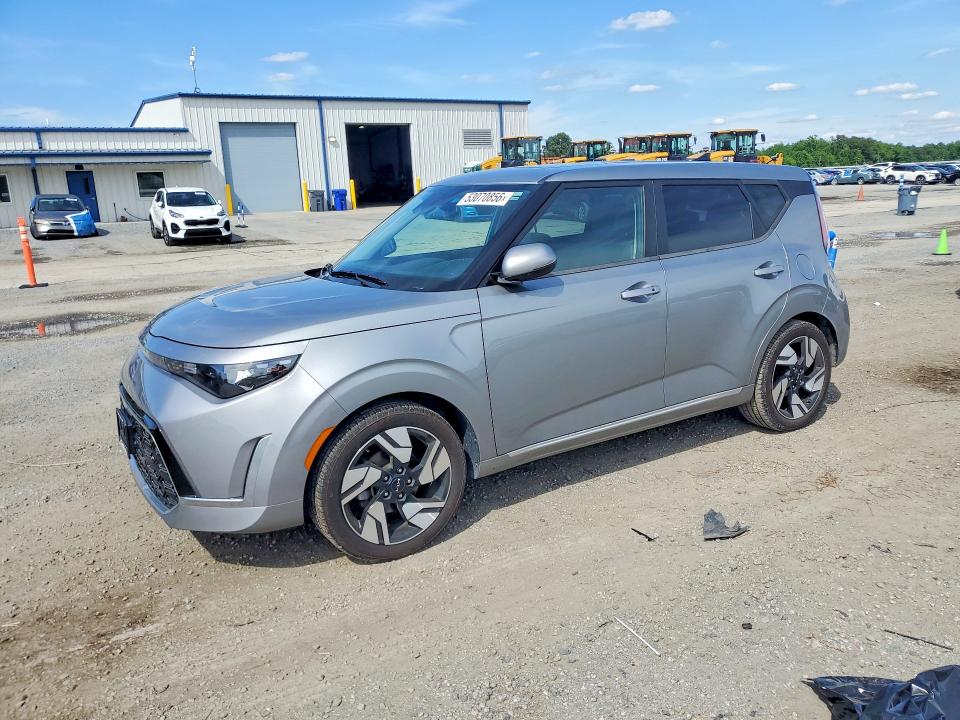 2023 Kia Soul VIN KNDJ53AU5P7851348 COPART salvage auction — REAR END, Nc - Salvage Certificate Of Title, sold $225 on 2026-07-27 (photo 1)