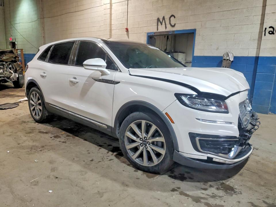 2019 Lincoln Nautilus VIN 2LMPJ8K94KBL47127 COPART salvage auction — SIDE, Mi - Certificate Of Title, sold $3,800 on 2026-07-21 (photo 4)