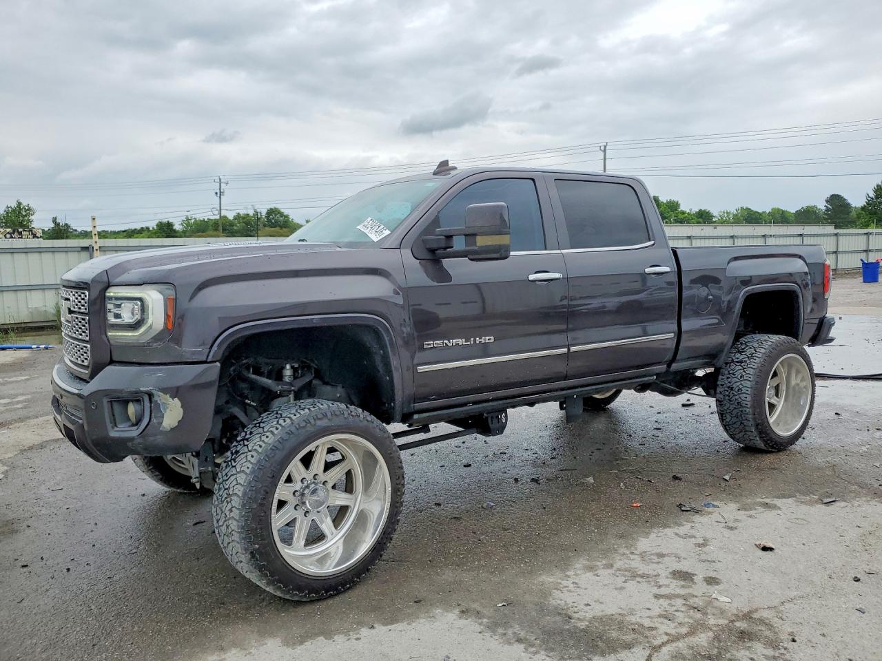 2015 GMC Sierra VIN 1GT120E87FF623473 COPART salvage auction — Front End, AL - CERT OF TITLE-SALVAGE TITLE, sold $17,600 on 2026-07-09 (photo 1)