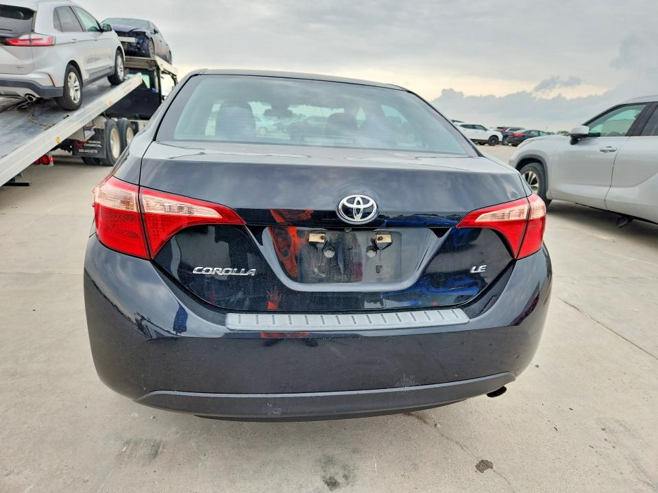 2018 Toyota Corolla VIN 5YFBURHE2JP826194 COPART salvage auction — HAIL, Tx - Certificate Of Title, sold $10,000 on 2026-07-13 (photo 6)