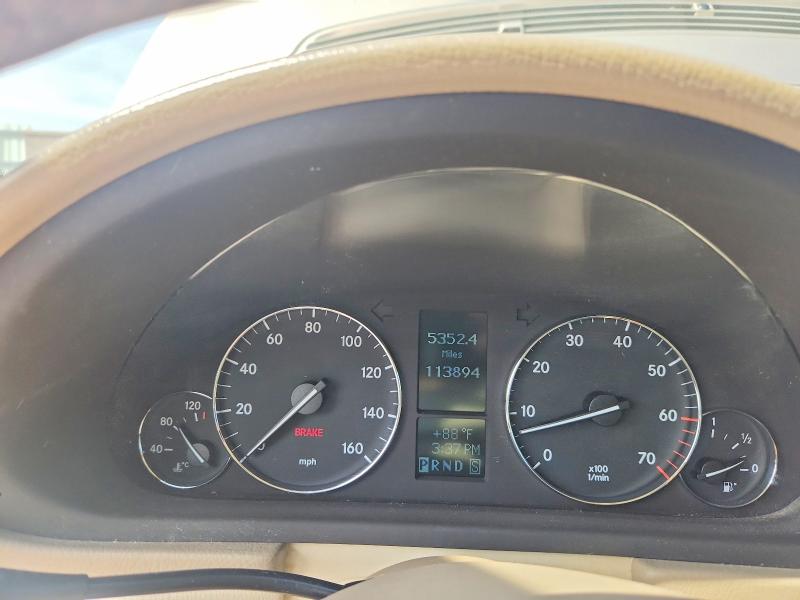 2005 Mercedes-benz C class VIN WDBRF81J05F596869 COPART salvage auction — REAR END, WI - CERTIFICATE OF TITLE, sold $1,750 on 2026-07-27 (photo 9)