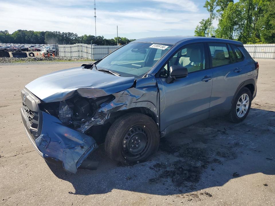 2026 Toyota Corolla cross VIN 7MUAAAAG1TV174301 COPART salvage auction — FRONT END, Nc - Salvage Certificate Of Title, sold $550 on 2026-07-23 (photo 1)