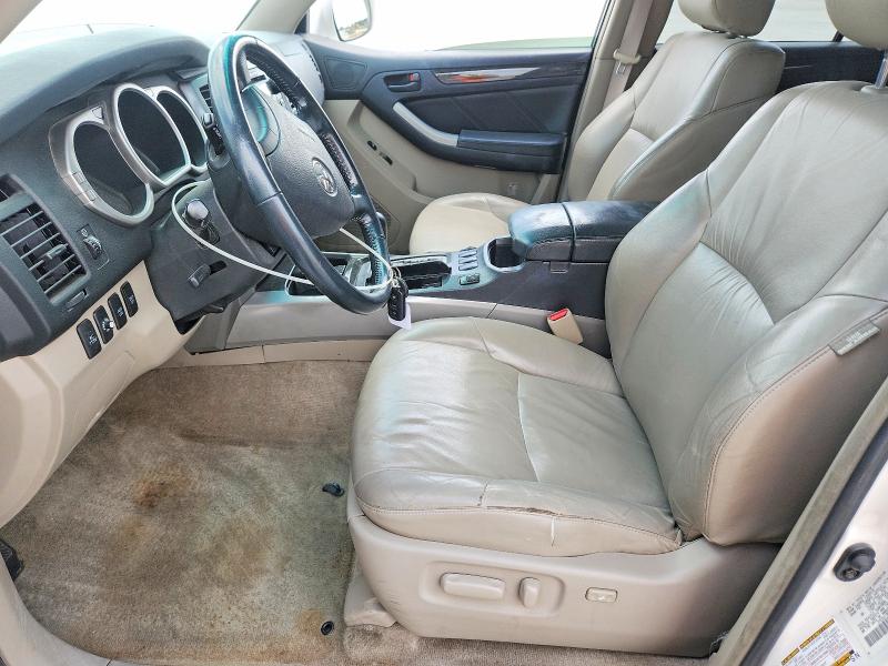 2005 Toyota 4runner VIN JTEZU17R658030436 COPART salvage auction — FRONT END, Tx - Certificate Of Title, sold $1,950 on 2026-07-27 (photo 7)