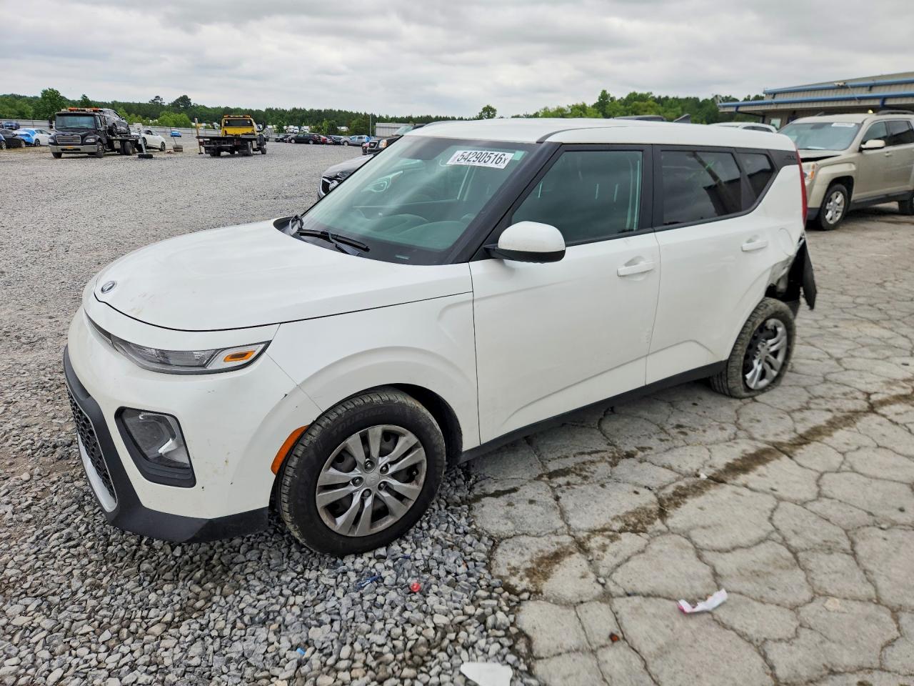 2020 Kia Soul VIN KNDJ23AU1L7713860 COPART salvage auction — Rear End, TN - SALVAGE CERTIFICATE, sold $2,200 on 2026-07-09 (photo 1)