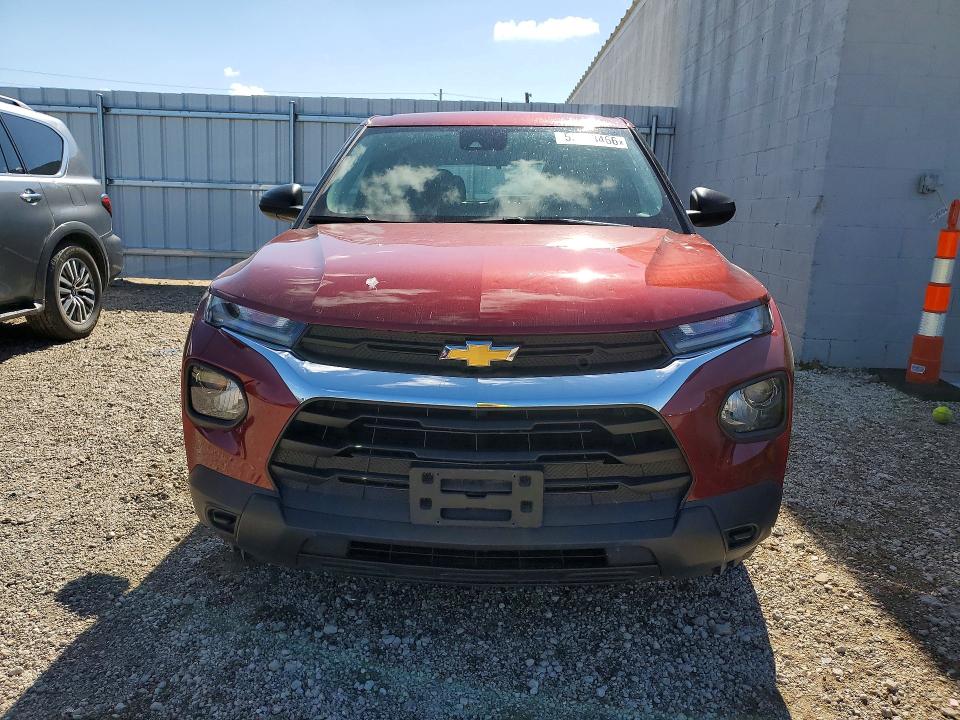 2022 Chevrolet VIN KL79MNSLXNB038506 COPART salvage auction — HAIL, Ia - Cert Of Title-Salvage Title, sold $10,000 on 2026-07-24 (photo 5)