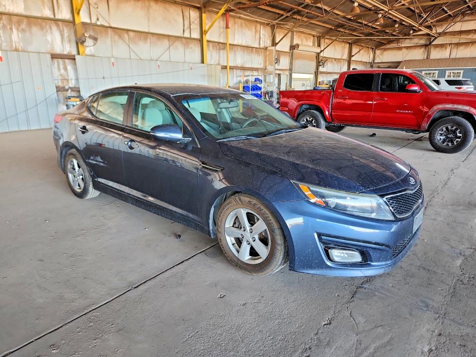 2015 Kia Optima VIN 5XXGM4A71FG364344 COPART salvage auction — SIDE, Oh - Cert Of Title-Salvage, sold $1,850 on 2026-07-20 (photo 4)