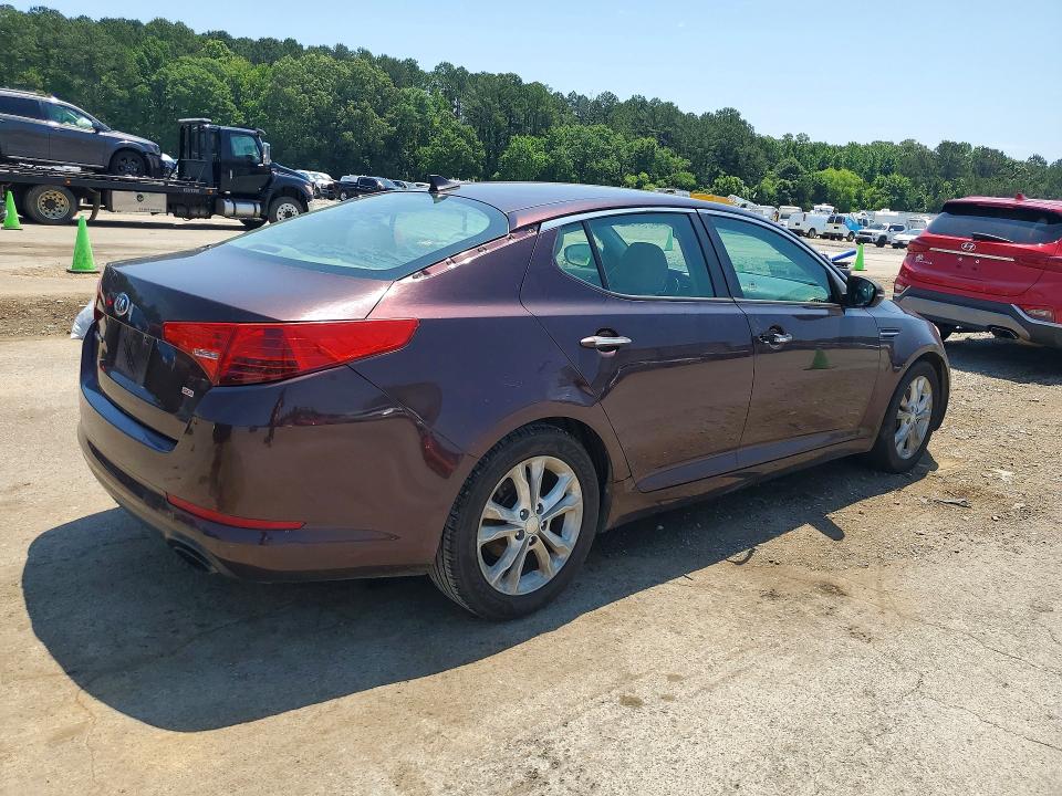 2013 Kia Optima VIN 5XXGM4A78DG213255 COPART salvage auction — ROOF, Ms - Dealer Only Clean Title, sold $300 on 2026-07-31 (photo 3)