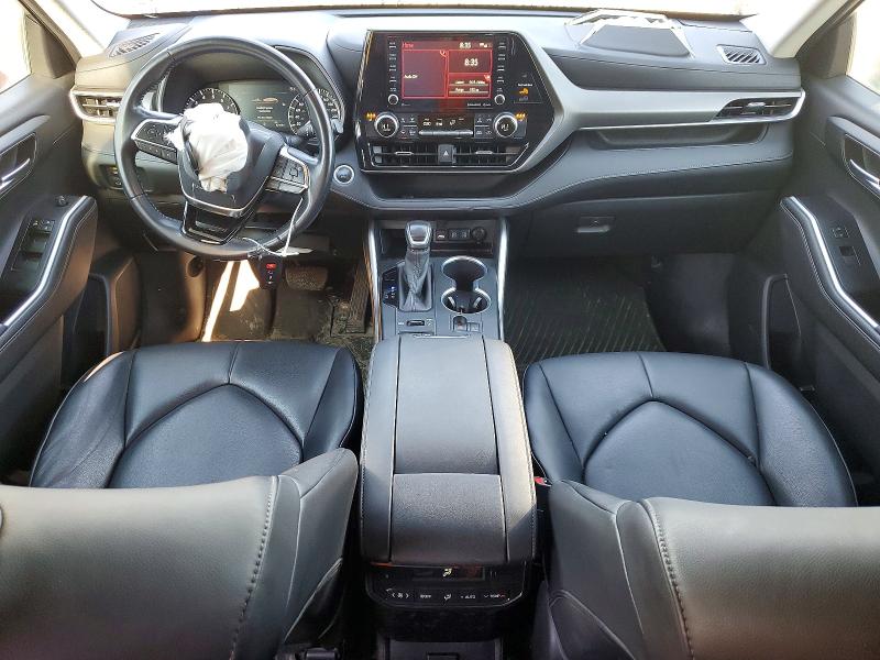 2020 Toyota Highlander VIN 5TDGZRBH4LS513653 COPART salvage auction — FRONT END, On - Permit Salvage, sold $2,850 on 2026-07-09 (photo 8)