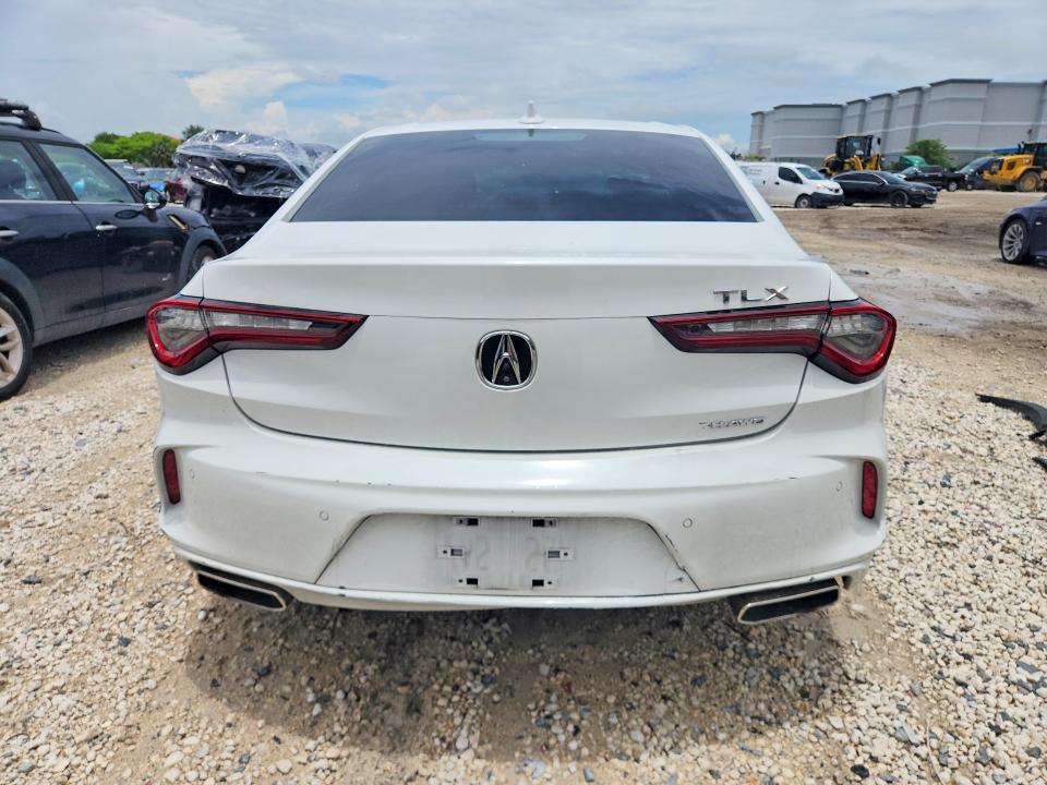 2021 Acura Tlx VIN 19UUB6F67MA004395 COPART salvage auction — FRONT END, Fl - Cert Of Title Slvg Rebuildable, sold $1,250 on 2026-07-31 (photo 6)